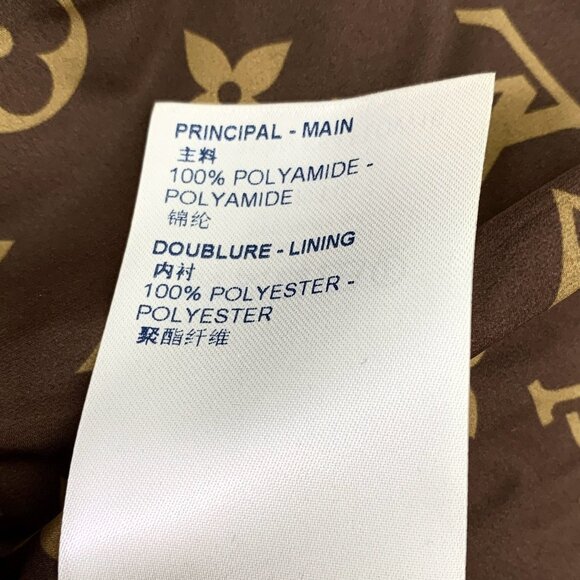 Louis Vuitton Green Puffer Jacket With Monogram Lining & Hood - Picture 6 of 8